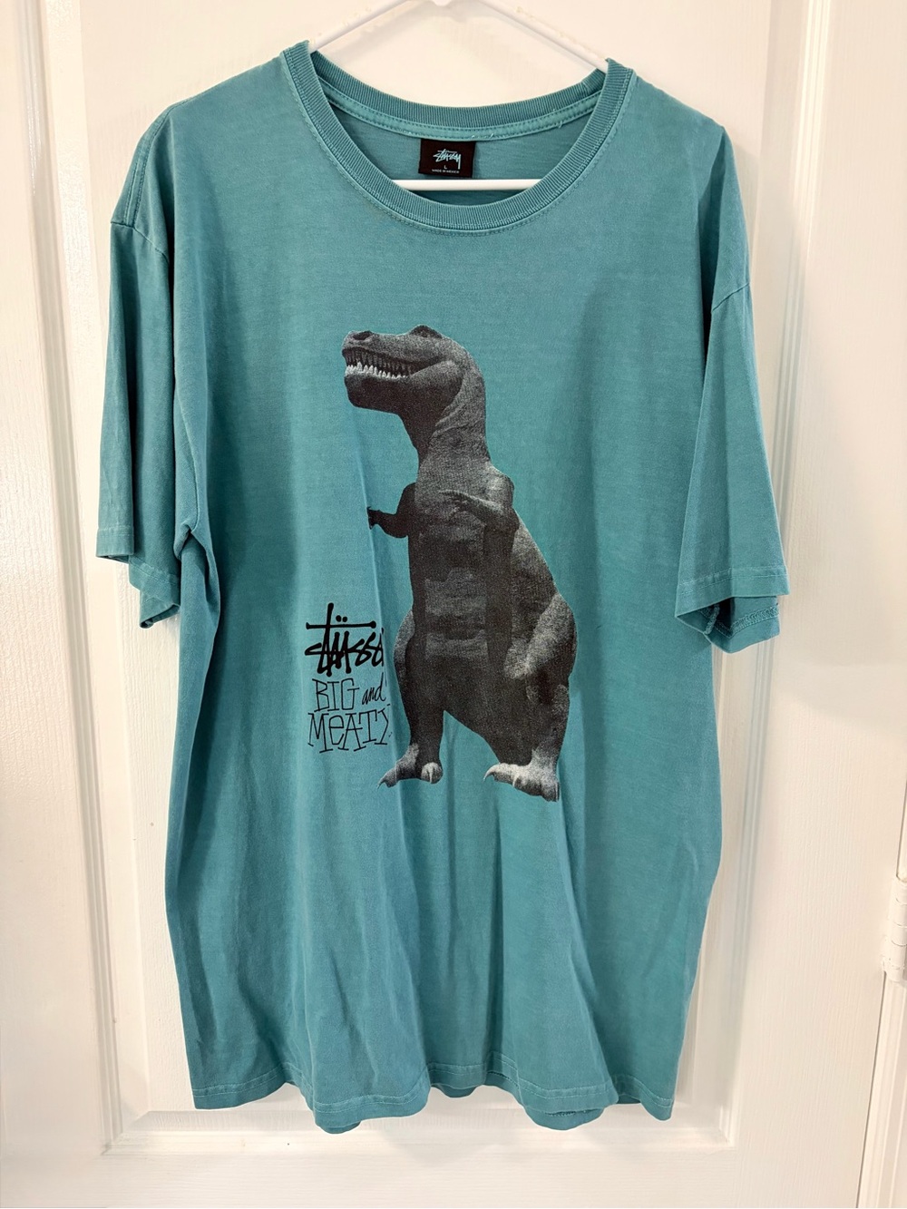 Stussy BIG and MEATY Dinosaur Graphic Tee